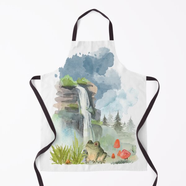 Item preview, Frogs, waterfalls, and butterflies designed and sold by re2m.