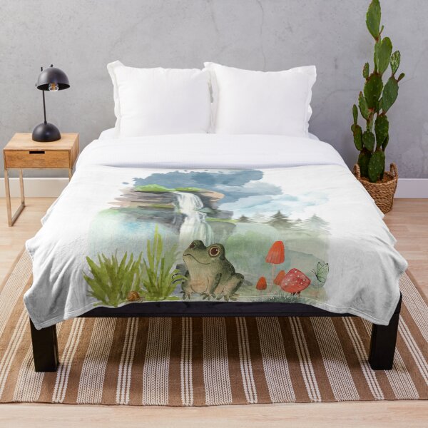 Item preview, Frogs, waterfalls, and butterflies designed and sold by re2m.