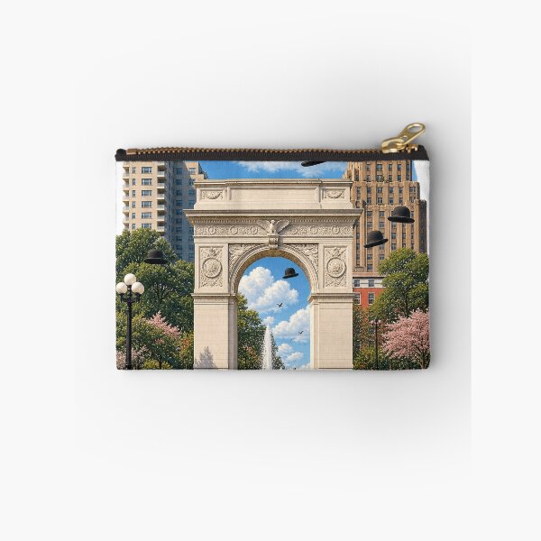 Item preview, Washington Square Surrealism – Floating Bowler Hats in New York designed and sold by Past in Threads.
