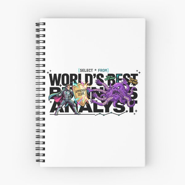 Item preview, Scope Creep Defender - World's Best Business Analyst Boss Fight Sticker designed and sold by CyberPunkSpace.