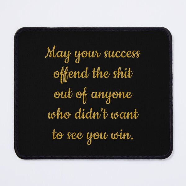Item preview, May your success quote designed and sold by Ana Gorozpe.