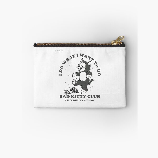 Item preview, Playful Rebellion and Feline Humor – Bad Kitty Club Poster designed and sold by WATEKE.