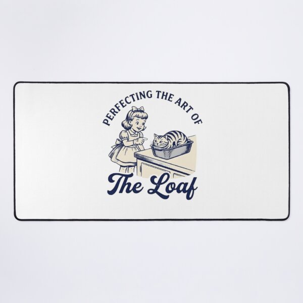 Item preview, Vintage Humor and Feline Charm – Perfecting the Art of the Loaf Design designed and sold by WATEKE.
