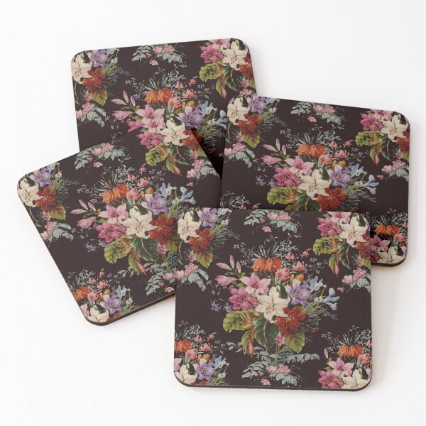 Item preview, Romantic Dark Vintage Floral Garden designed and sold by tanjica.