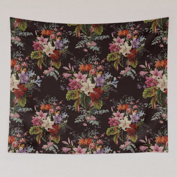 Item preview, Romantic Dark Vintage Floral Garden designed and sold by tanjica.
