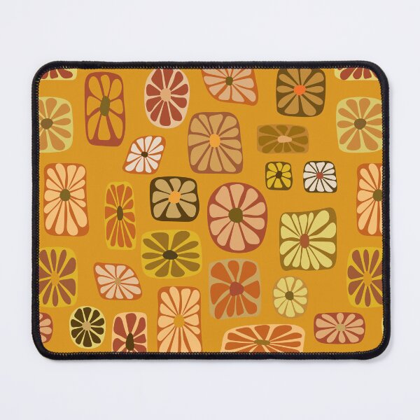 Item preview, 70s flowers Orange designed and sold by jehb.creative.