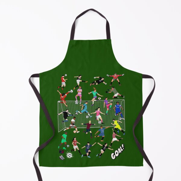 Item preview, Dynamic Diverse Soccer Players Action Collage Goal Art designed and sold by HBBS DESIGNS.