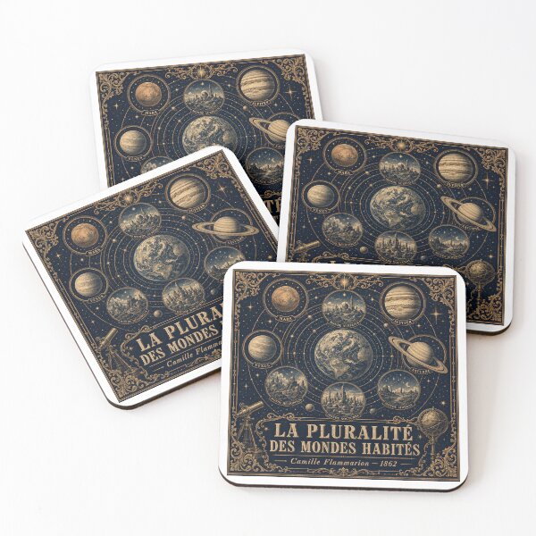Item preview, La Pluralité des Mondes Habités — Camille Flammarion 1862 designed and sold by Past in Threads.