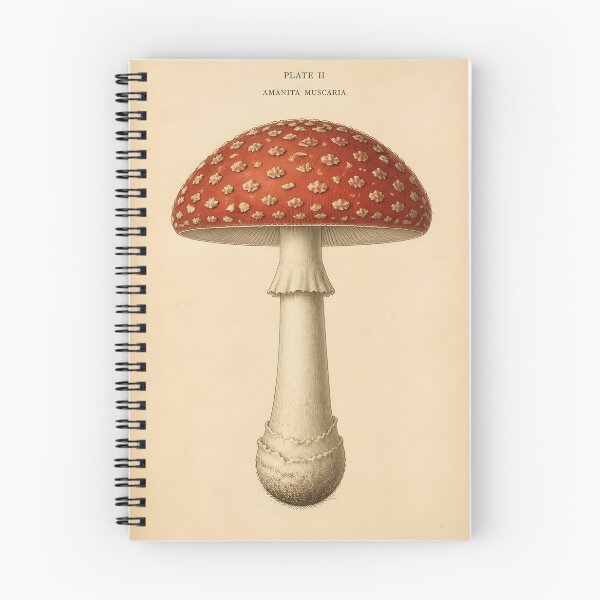 Item preview, Plate II: Amanita Muscaria designed and sold by FringeInk.