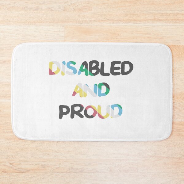 Item preview, Disabled and Proud designed and sold by Becky-Marie.