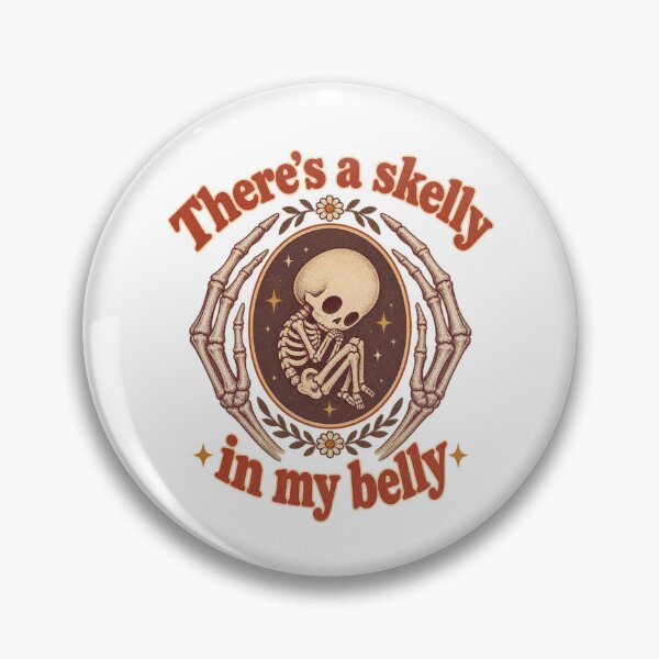 Item preview, There's A Skelly In My Belly designed and sold by LuveraxArt.