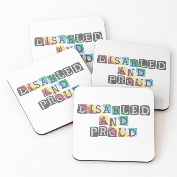 Item preview, Disabled and Proud designed and sold by Becky-Marie.