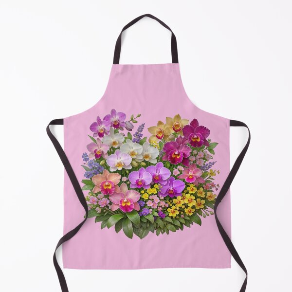 Item preview, Orchid Garden – Colorful Tropical Floral Arrangement designed and sold by Classic Chaos Creations.