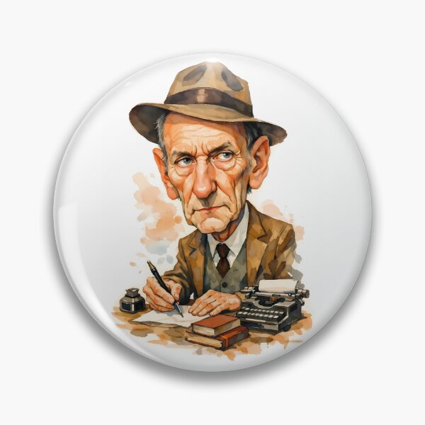 Item preview, William S. Burroughs The Beat Generation designed and sold by Sarcastic designs.