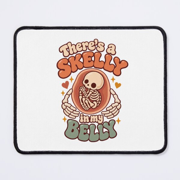 Item preview, There's A Skelly In My Belly designed and sold by LuveraxArt.