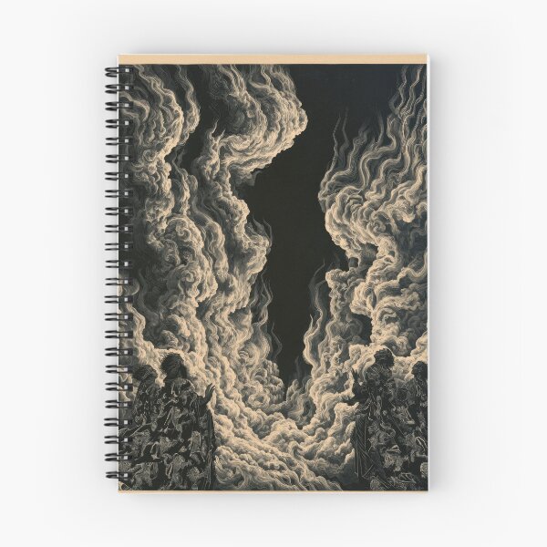 Item preview, Mystic Figures Swirling Cloudscape Art designed and sold by POVAD.