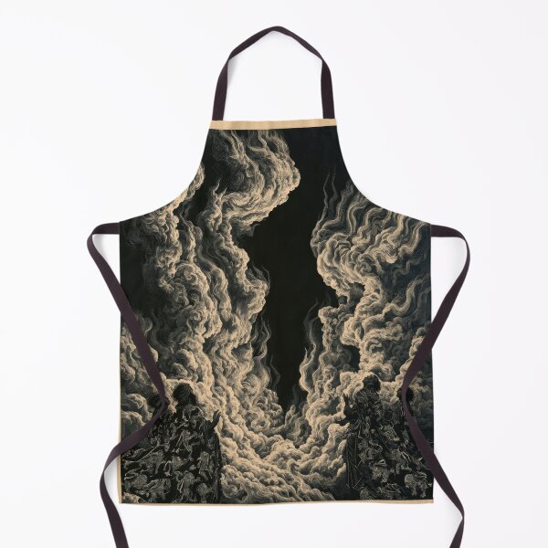Item preview, Mystic Figures Swirling Cloudscape Art designed and sold by POVAD.