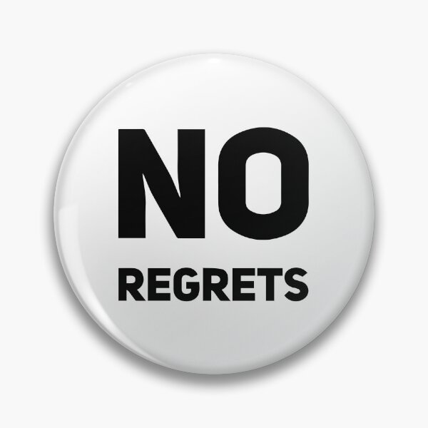 Item preview, No Regrets designed and sold by Borublue.