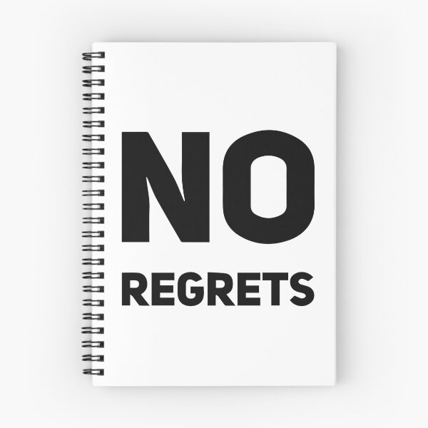 Item preview, No Regrets designed and sold by Borublue.