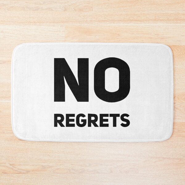 Item preview, No Regrets designed and sold by Borublue.
