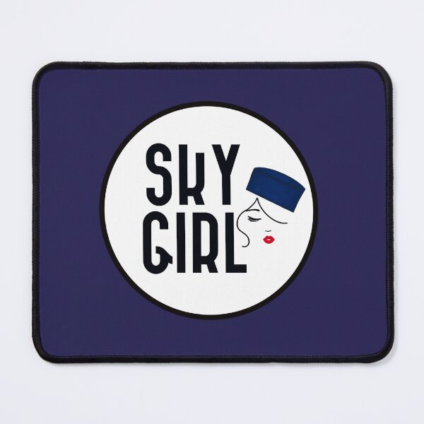 Item preview, Sky Girl Sticker designed and sold by indracarolstudio.