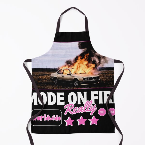 Item preview, Burning Classic Car Retro Graphic designed and sold by Nukacole1988.