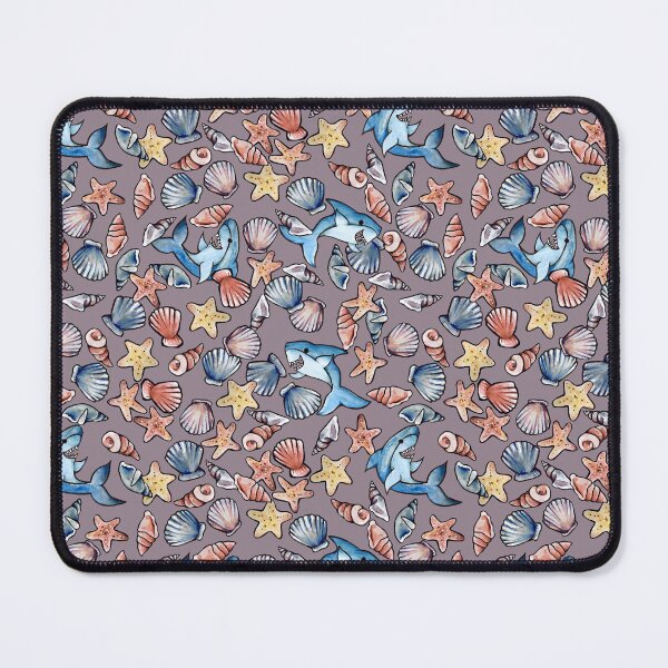 Item preview, Sharks and Seashells  designed and sold by lacychenault.