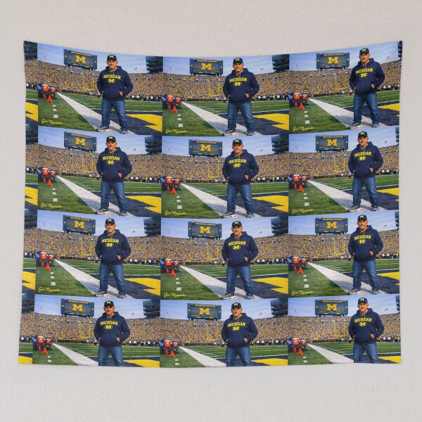 Item preview, Kyle Whittingham The Big House Michigan Wolverines Football designed and sold by The Art Queen Of Michigan .