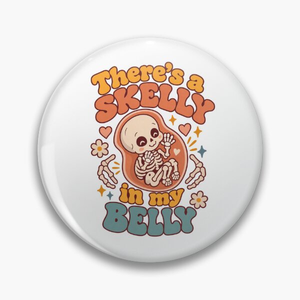 Item preview, There's A Skelly In My Belly designed and sold by LuveraxArt.