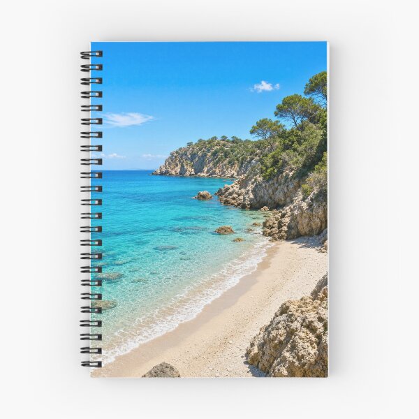 Item preview, Mediterranean Hidden Cove Beach designed and sold by PhoceaWallpaper.