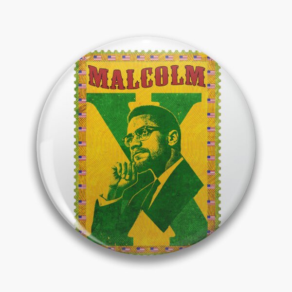 Item preview, Malcolm X Vintage Postage Stamp – Pan-African Civil Rights Icon designed and sold by Youngkev-arts.
