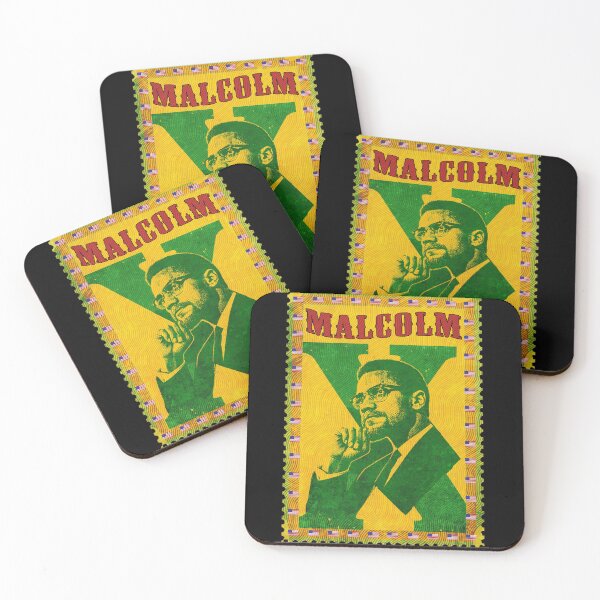 Item preview, Malcolm X Vintage Postage Stamp – Pan-African Civil Rights Icon designed and sold by Youngkev-arts.