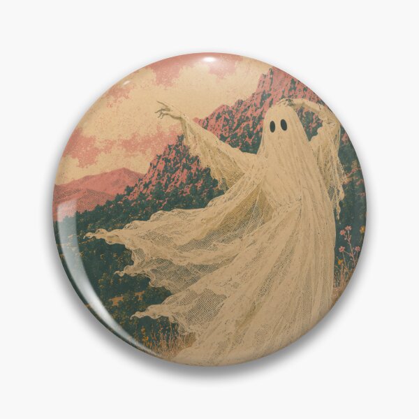 Item preview, Ghost Wandering Through a Wildflower Valley designed and sold by Bubblaco.