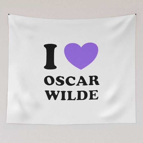 Aperçu de l'œuvre J'adore Oscar Wilde créée et vendue par Inspirationmotivation.