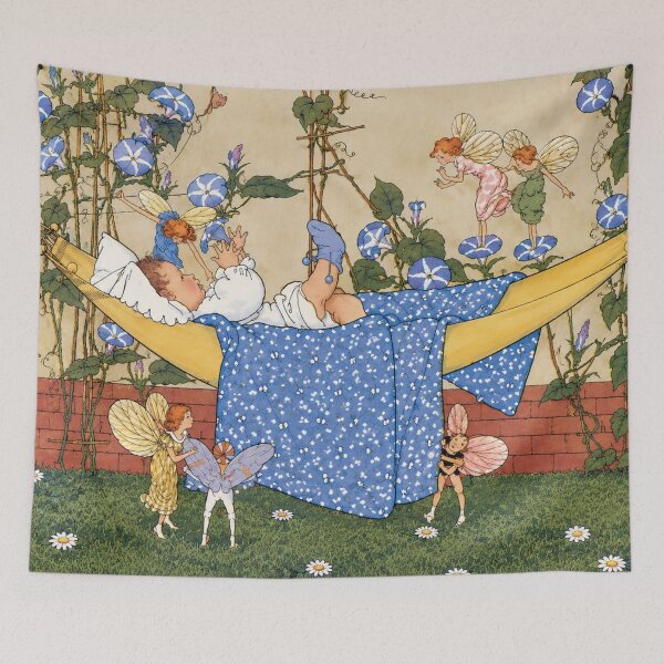 Item preview, Fairy Tale Wall Art, The Garden of Heart's Delight, Vintage Children's Book Illustration by Maginel Wright Enright designed and sold by RickE.