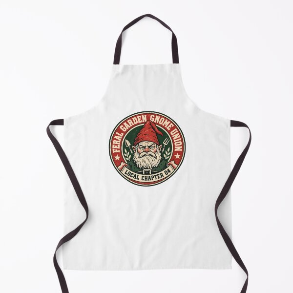 Item preview, Feral Garden Gnome Union Parody Logo Tee designed and sold by Inkworksbyshery.