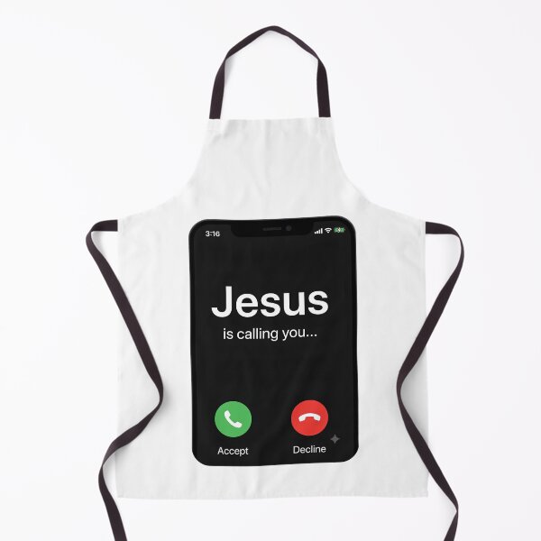 Item preview, Find Jesus is Calling You Accept Decline Phone Screen Seligious Salvation Humor designed and sold by Space Ghettos.