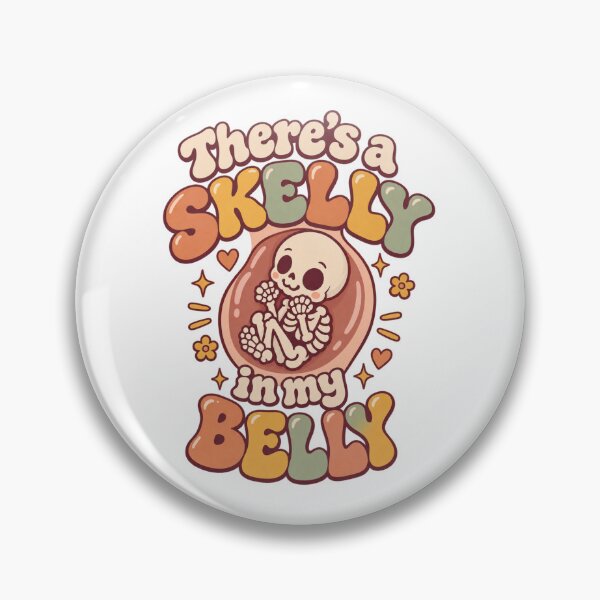 Item preview, There's A Skelly In My Belly designed and sold by LuveraxArt.