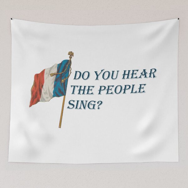 Item preview, Les Miserables Do You Hear The People Sing? Blue designed and sold by WillowNox7.