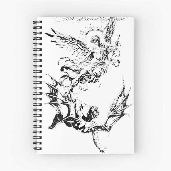 Item preview, Archangel Defeating Demon designed and sold by T-shirts for hot people .
