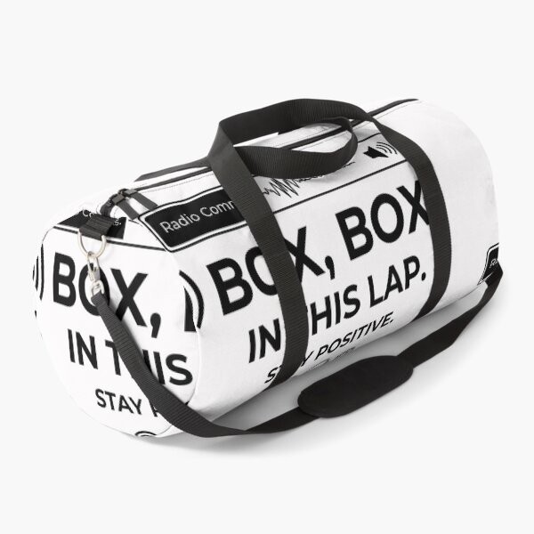 Item preview, Box Box In This Lap Stay Positive – Team Radio Comms Racing Quote designed and sold by PhotoArtMC.