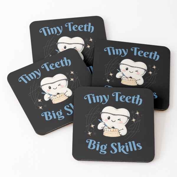 Item preview, Tiny Teeth Big Skills Dental Lab Tech designed and sold by InspiredBrush20.
