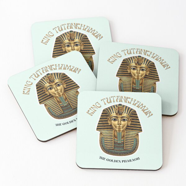 Item preview, King Tutankhamun - Egyptian Pharaoh Vintage Engraving Sticker designed and sold by KaBaRen.