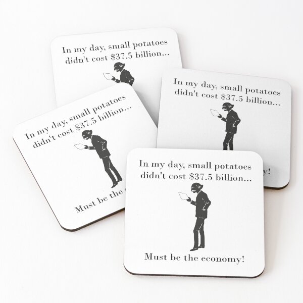 Item preview, Contemplating The Big Cost Of Small Potatoes designed and sold by TheRainFamily.