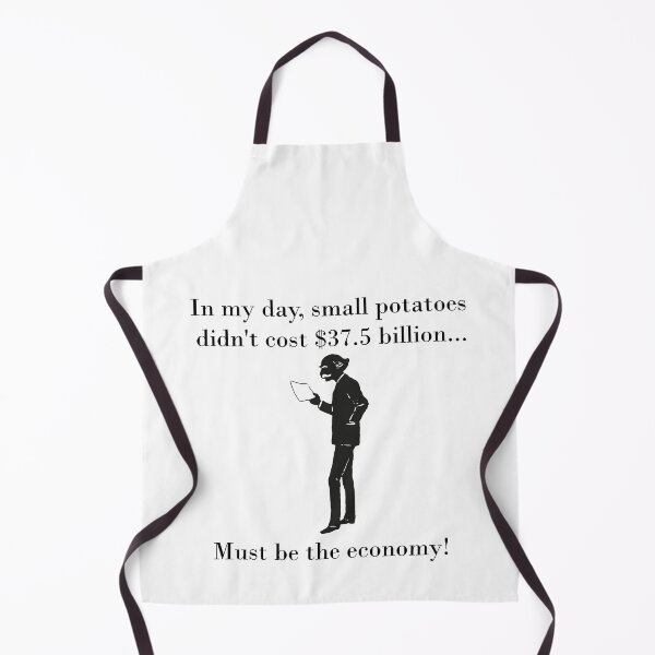 Item preview, Contemplating The Big Cost Of Small Potatoes designed and sold by TheRainFamily.