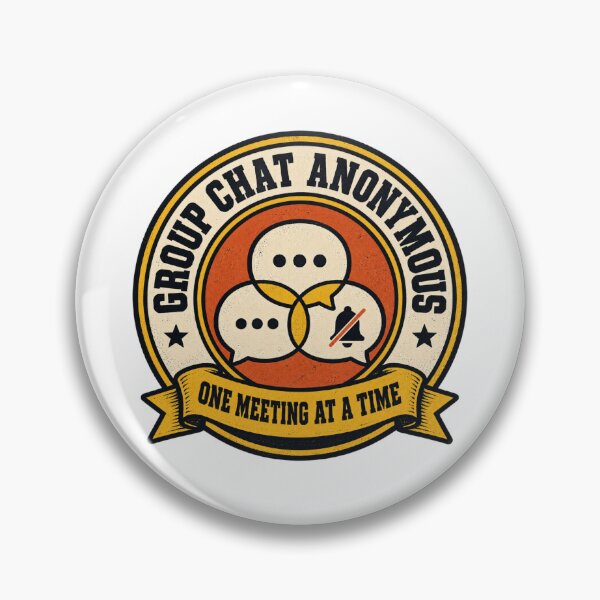 Item preview, Group Chat Anonymous Parody Logo Tee designed and sold by Inkworksbyshery.