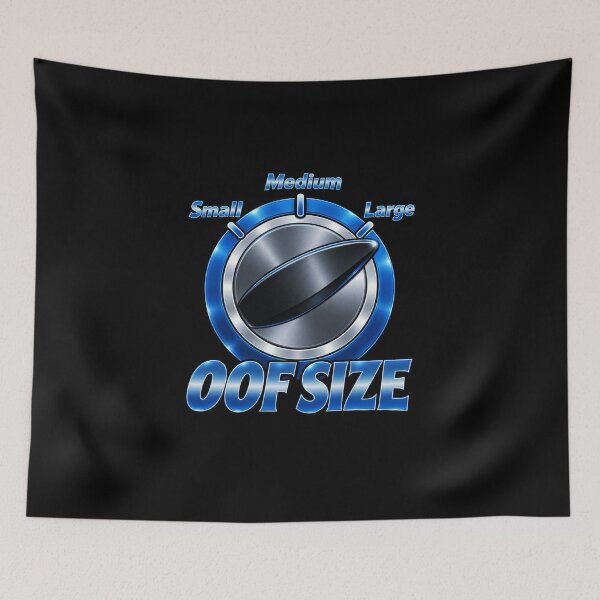 Item preview, Funny OOF SIZE Meme Large Setting Control Dial Humor Art designed and sold by elderberry.