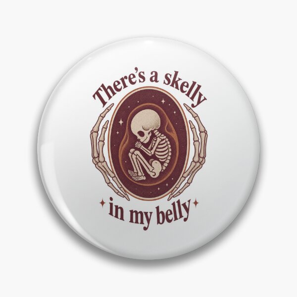 Item preview, There's A Skelly In My Belly designed and sold by LuveraxArt.