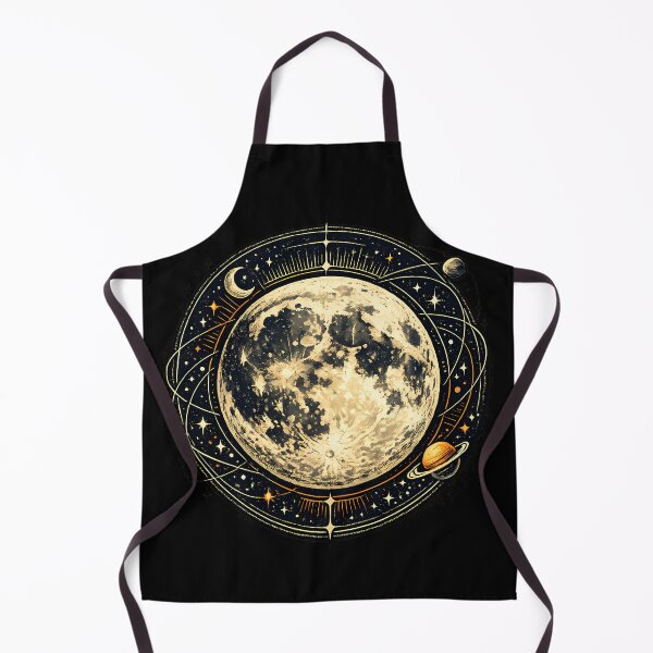 Item preview, Detailed portrait of the full moon designed and sold by Daily Quirk.
