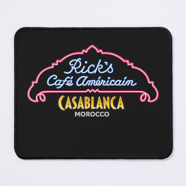 Item preview, Rick's Cafe - Casablanca designed and sold by Omaha Jones T-Shirts and More.